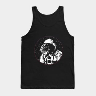 Astronaut Dinosaur Funny Tank Top